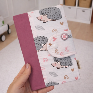 Egészségügyi kiskönyv borító, Baba - mama, Babaemlékek, Egészségügyi kiskönyv borító, Varrás, MESKA