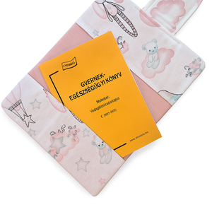 Egészségügyi kiskönyv borító - baba - mama - babaemlékek - egészségügyi kiskönyv borító - Meska.hu