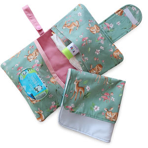 Pelenkázó neszeszer vízhatlan pelenkázó alátéttel, Baba - mama, Pelenkázó, babafürdető kellékek, Pelenkázó neszeszer, pelenkatartó, Varrás, MESKA