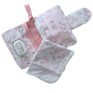 Pelenkázó neszeszer vízhatlan pelenkázó alátéttel, Baba - mama, Pelenkázó, babafürdető kellékek, Pelenkázó neszeszer, pelenkatartó, Varrás, MESKA