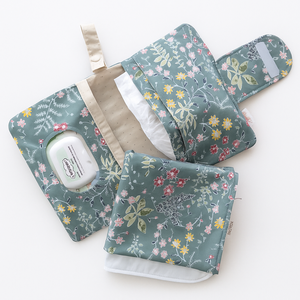 Pelenkázó neszeszer vízhatlan pelenkázó alátéttel, Baba - mama, Pelenkázó, babafürdető kellékek, Pelenkázó neszeszer, pelenkatartó, Varrás, MESKA