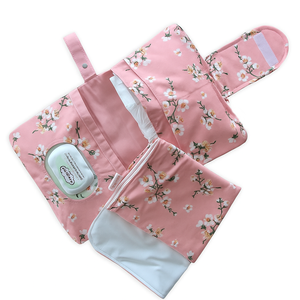 Pelenkázó neszeszer vízhatlan pelenkázó alátéttel, Baba - mama, Pelenkázó, babafürdető kellékek, Pelenkázó neszeszer, pelenkatartó, Varrás, MESKA