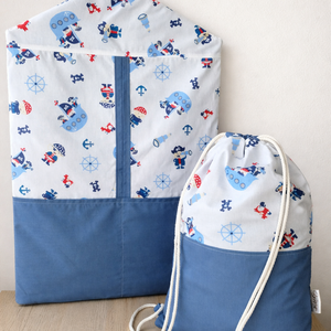 Ovis zsák / vállfás zsák tornazsákkal, Játék & Sport, Ovis felszerelés, Ovis szett, Varrás, MESKA