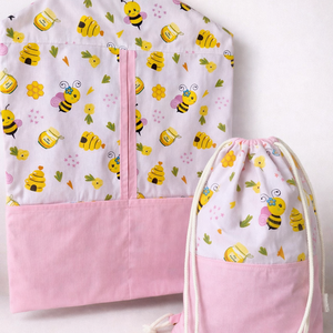 Ovis zsák / vállfás zsák tornazsákkal, Játék & Sport, Ovis felszerelés, Ovis szett, Varrás, MESKA