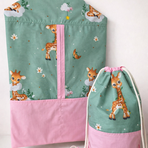 Ovis zsák / vállfás zsák tornazsákkal, Játék & Sport, Ovis felszerelés, Ovis szett, Varrás, MESKA