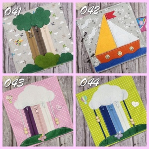 Csendeskönyv oldalak V. - baba - mama - baba játékok - textilkönyv & babakönyv - Meska.hu