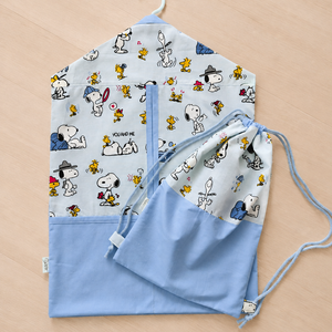Snoopy Ovis zsák tornazsákkal - Meska.hu