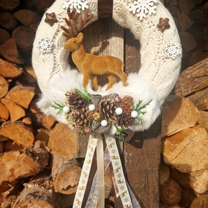 Szarvas a télben - Meska.hu