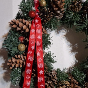 Karácsonyi ajtódísz - karácsony - karácsonyi lakásdekoráció - karácsonyi ajtódíszek - Meska.hu