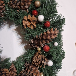 Karácsonyi ajtódísz - karácsony - karácsonyi lakásdekoráció - karácsonyi ajtódíszek - Meska.hu