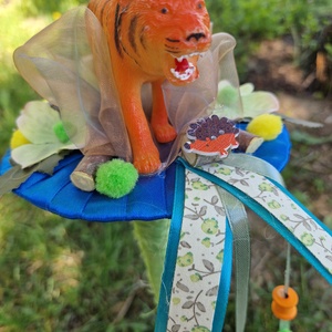 Tigrises ballagási csokor -  - Meska.hu