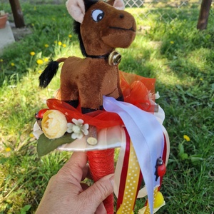 Lovas ballagási csokor, , Mindenmás, Virágkötés, MESKA