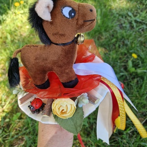 Lovas ballagási csokor -  - Meska.hu