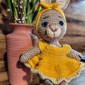 Horgolt nyuszi - Meska.hu