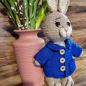 Horgolt nyuszika - Meska.hu