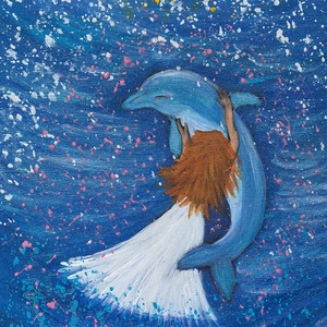 Egyedi festményekből készült képeslapok inspiráló üzenetekkel, Otthon & Életmód, Papír, írószer, Ajándékozás kellékei, Képeslap, üdvözlőlap, Festészet, Papírművészet, MESKA