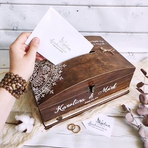 Natúr persely láda - kellékek & szerszámok - hobby fa alapanyag - doboz - Meska.hu