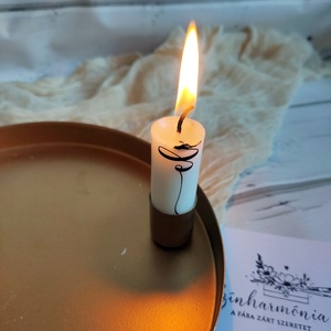 Adventi feliratos gyertyák csomagban - karácsony - adventi díszek - adventi gyertyadíszek és koszorúdíszek - Meska.hu