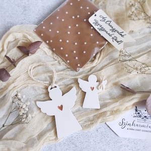 Őrangyalok vigyázzanak Rád - Védelmező ajándékcsomag - otthon & életmód - dekoráció - fali és függő dekoráció - függődísz - Meska.hu