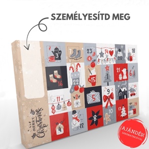Adventi naptár saját termékeddel - Meska.hu