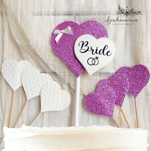 Térhatású tortabeszúró - Bride (lánybúcsú), Otthon & Életmód, Konyhafelszerelés, tálalás, Sütés, főzés, Sütidísz, Papírművészet, Mindenmás, MESKA