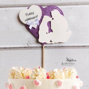 Térhatású tortabeszúró - Hűséges társ, Otthon & Életmód, Konyhafelszerelés, tálalás, Sütés, főzés, Sütidísz, Papírművészet, Mindenmás, MESKA