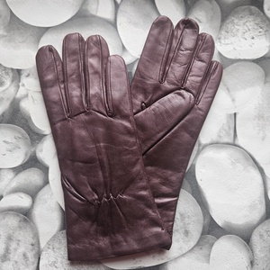 bordó, csillogós - ruha & divat - sál, sapka, kendő - kesztyű - Meska.hu