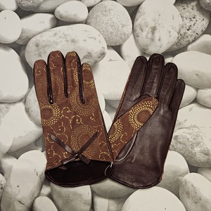 Bordó-mintás autós - ruha & divat - sál, sapka, kendő - kesztyű - Meska.hu