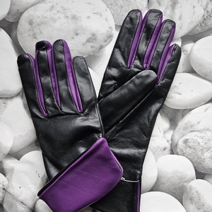 lila mandzsettás - ruha & divat - sál, sapka, kendő - kesztyű - Meska.hu