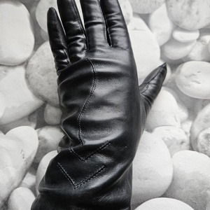 fekete, díszvarrott - ruha & divat - sál, sapka, kendő - kesztyű - Meska.hu