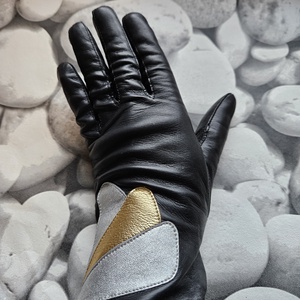 fekete, betétes, Ruha & Divat, Sál, Sapka, Kendő, Kesztyű, Bőrművesség, Varrás, MESKA