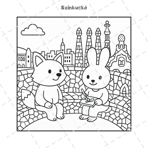 Felnőtt színező stressz ellen. Spanyolkaland színezőfüzet nőknek. - otthon & életmód - papír, írószer - színező - Meska.hu