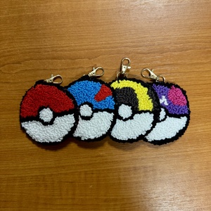 Pokémonos kulcstartó - ultra ball - táska & tok - kulcstartó & táskadísz - kulcstartó - Meska.hu