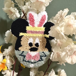 Húsvéti dekoráció, Otthon & Életmód, Dekoráció, Fali és függő dekoráció, Függődísz, Hímzés, MESKA