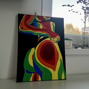 Lángoló forma / Flaming Form - Meska.hu