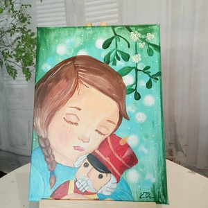  Diótörő (An Leysen könyve alapján), Művészet, Festmény, Akril, Festészet, MESKA