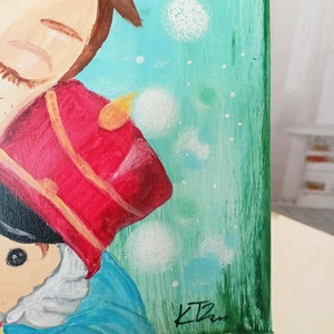  Diótörő (An Leysen könyve alapján) - művészet - festmény - akril - Meska.hu