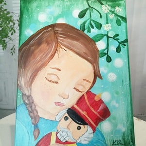  Diótörő (An Leysen könyve alapján) - művészet - festmény - akril - Meska.hu