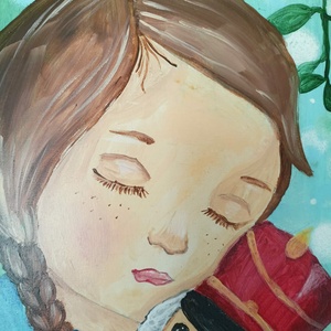  Diótörő (An Leysen könyve alapján) - művészet - festmény - akril - Meska.hu