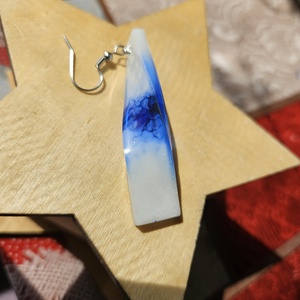 Epoxy fülbevaló, Ékszer, Fülbevaló, Lógó fülbevaló, Ékszerkészítés, MESKA