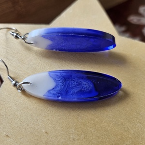 Epoxy fülbevaló, Ékszer, Fülbevaló, Lógó fülbevaló, Ékszerkészítés, MESKA