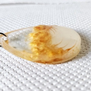 epoxy csepp alakú medál - ékszer - nyaklánc - medál - Meska.hu