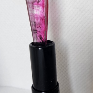 epoxy rúzs gyűrűtartó - ékszer - ékszertartó - ékszertartó állvány - Meska.hu