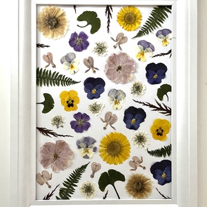 Préselt virágos kép névvel, fényképpel vagy szöveggel anyák napjára - otthon & életmód - dekoráció - kép & falikép - 3d képek - Meska.hu