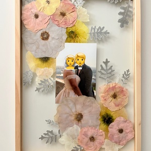 Préselt kép esküvői/menyasszonyi csokorból - esküvő - menyasszonyi- és dobócsokor - Meska.hu