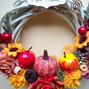 Őszi kopogtató  - otthon & életmód - dekoráció - ajtó- és ablak dekoráció - ajtódísz & kopogtató - Meska.hu Őszi kopogtató  - otthon & életmód - dekoráció - ajtó- és ablak dekoráció - ajtódísz & kopogtató - Meska.hu