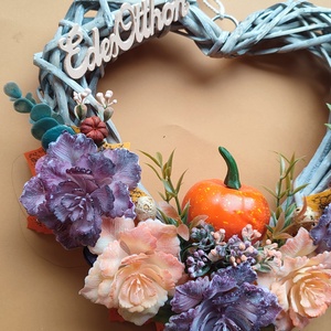 Őszi kopogtató tökkel - otthon & életmód - dekoráció - ajtó- és ablak dekoráció - ajtódísz & kopogtató - Meska.hu Őszi kopogtató tökkel - otthon & életmód - dekoráció - ajtó- és ablak dekoráció - ajtódísz & kopogtató - Meska.hu