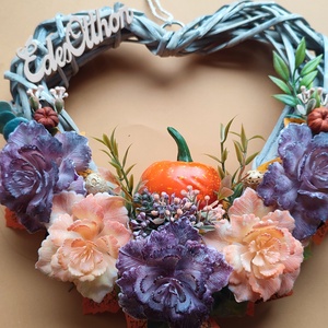 Őszi kopogtató tökkel - otthon & életmód - dekoráció - ajtó- és ablak dekoráció - ajtódísz & kopogtató - Meska.hu Őszi kopogtató tökkel - otthon & életmód - dekoráció - ajtó- és ablak dekoráció - ajtódísz & kopogtató - Meska.hu