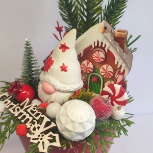 Karácsonyi dekoráció kerámia manós - otthon & életmód - dekoráció - asztal és polc dekoráció - asztaldísz - Meska.hu Karácsonyi dekoráció kerámia manós - otthon & életmód - dekoráció - asztal és polc dekoráció - asztaldísz - Meska.hu