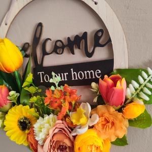 Napsütéses szép tavasz - ajtódísz - otthon & életmód - dekoráció - ajtó- és ablak dekoráció - ajtódísz & kopogtató - Meska.hu